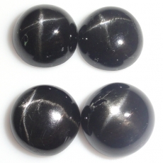 Black Star Diopside Round 11mm Approximately 25 Carat.