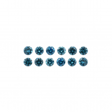 Blue Diamond Round 1.5mm Approximately 0.20 Carat