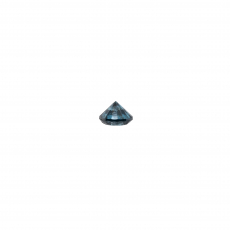 Blue Diamond Round 5.4mm Single Piece 0.72 Carat