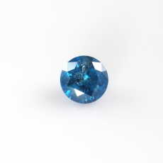 Blue Diamond Round 6.6MM Approximately 1.26 Carat*