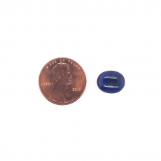 Blue Sapphire Cab Oval 11x9mm Approximately 4.5 Carat