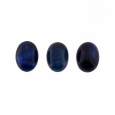Blue Sapphire Cab Oval 8x6mm Approximately 5 Carat