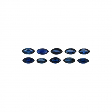 Blue Sapphire Marquise 4x2mm Approximately 1 Carat