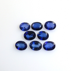 Blue Sapphire Oval 4x3mm Approximatey 1.5 Carat