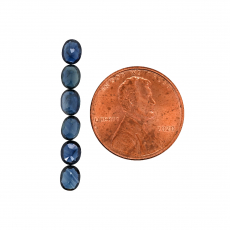Blue Sapphire Oval 5x4mm Approximately 3 Carat