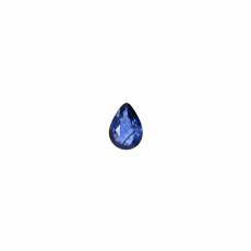 Blue Sapphire Pear Shape 6.5x4.5mm Single Piece 0.67 Carat