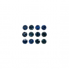 Blue Sapphire Round 2.6mm Approximately 1 Carat