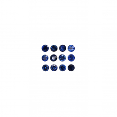 Blue Sapphire Round 2.6mm Approximatey 1 Carat