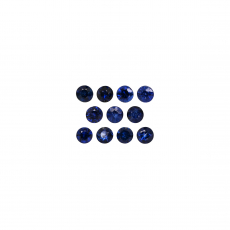 Blue Sapphire Round 2.7mm Approximately 1 Carat