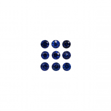 Blue Sapphire Round 2.90mm Approximately 1 Carat