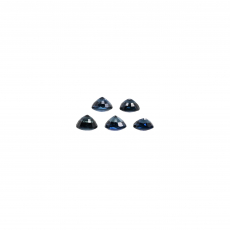Blue Sapphire Round 3.5mm Approximately 1 Carat