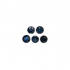 Blue Sapphire Round 3.6mm Approximately 1 Carat