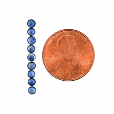 Blue Sapphire Round 3mm Approximately 1 Carat