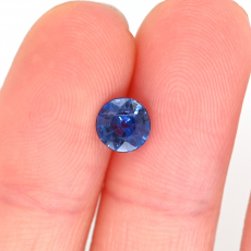 Blue Sapphire Round 5.9mm Single Piece 0.93 Carat