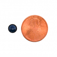 Blue Sapphire Round 6mm Approximately 0.85 Carat