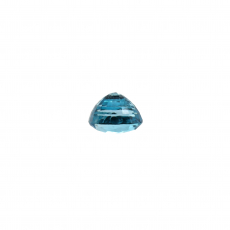 Blue Zircon Oval 8x6.6mm Single Piece 3.83 Carat