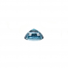 Blue Zircon Oval 9x7mm Single Piece 3.95 Carat