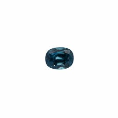 Blue zircon Oval Shape 9.7x8.5mm Single Piece 6.03 Carat
