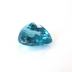 Blue Zircon Pear Sahpe 11x8.5mm 7.15 Carat Single Pieces