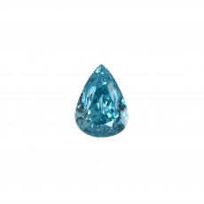 Blue Zircon Pear Shape 10.5x7.7mm Single Piece 4.85 Carat