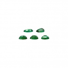 Brazilian Emerald Oval 5.5x5mm Approximately 2 Carat