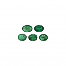 Brazilian Emerald Oval 5.5x5mm Approximately 2 Carat