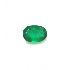Brazilian Emerald Oval 7X5mm Single Piece 0.99 Carat.
