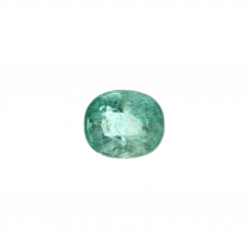 Brazilian Emerald Oval 9.5x8.5mm Single Piece 4.02 Carat