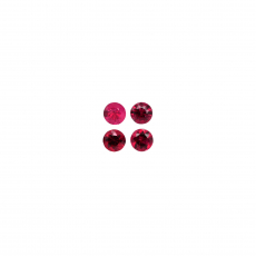 Burmese Red Spinel Round 3.2mm Approximately 0.50 Carat
