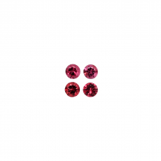 Burmese Red Spinel Round 3.5mm Approximately 0.64 Carat