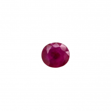 Burmese Ruby Oval 6.6x6mm Single Piece 1.30 Carat