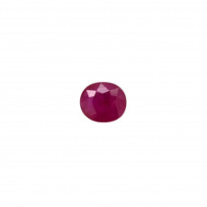 Burmese Ruby Oval 6x5.3mm Single Piece 1.06 Carat
