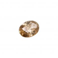 Champagne Diamond Oval 7.98x5.47mm Single Piece 1.04 Carat*