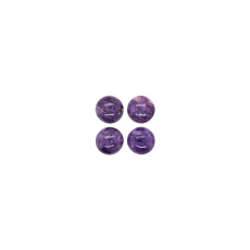 Charoite Cab Round 8mm Approximately 7.80 Carat