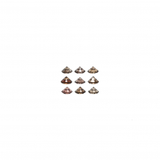 Chocolate Diamond Round 2.2mm Approximately 0.35 Carat.