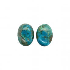 Chrysocolla Cab Oval 18X13mm Approximately 20 Carat.