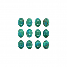 Chrysocolla Cab Oval 7x5mm Approximately 8 Carat
