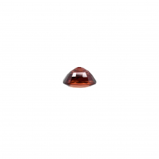 Cinnamon Red Zircon Oval 11x9mm Single Piece Approximately 6 Carat