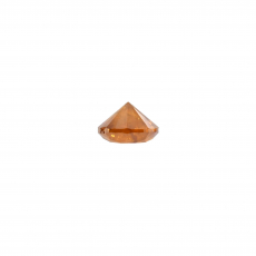Cognac Diamond Round 5.5mm Single Piece 0.72 Carat