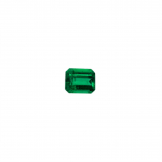 Colombian Emerald Emerald Cut 5.3x4.3mm Single Piece 0.45 Carat