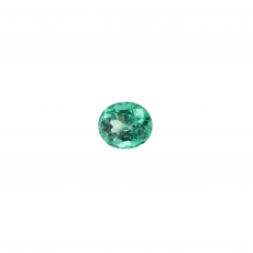 Colombian Emerald Oval Shape 5.9x5mm Approximately 0.66 Carat