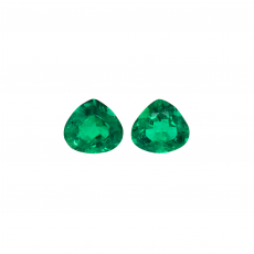 Colombian Emerald Pear Shape 6.2x5.8mm Matching Pair 1.47 Carat*
