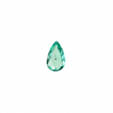 Colombian Emerald Pear Shape 7.5x4.6mm Approximately 0.42 Carat