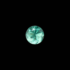 Colombian Emerald Round 5.4mm Single Piece 0.60 Carat