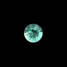 Colombian Emerald Round 6.8mm Single Piece 1.11 Carat