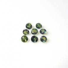 Color Change Alexandrite Round 2mm Approximately 0.40 Carat
