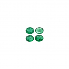 Emerald Oval Shape 5x4mm Approximately 1.15 Carat