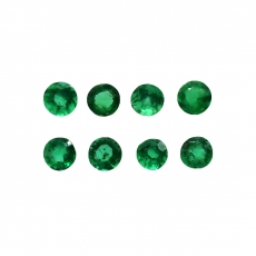 Emerald round 2.0mm Approximately 0.25 Carat