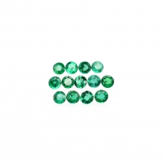 Emerald Round 2.75mm Approximately  1 Carat