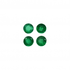 Emerald Round 3.5mm Approx 0.61 Carat